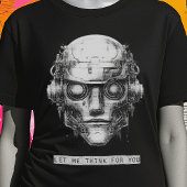Mind Control Cyberpunk Robot Vrouwen T-shirt