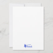 Mind-editie: Cosmos Save The Date Kaart (Achterkant)