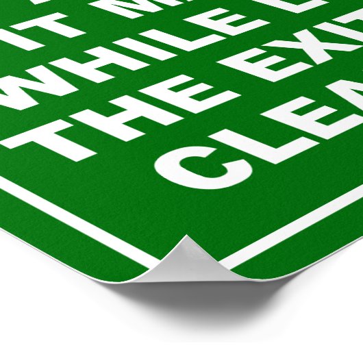 Mind Exits Poster (Hoek)