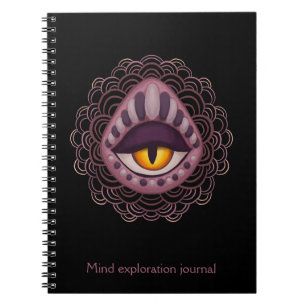 Mind exploration Journal - Weird Spooky Eye Notitieboek