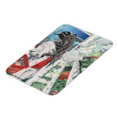 Mind Flayer Grocery Shopping Fantasy Art Magnet Magneet (Linkerzijde)