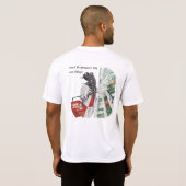 Mind Flayer Grocery Shopping Fantasy Art T-shirt (Achterkant volledig)