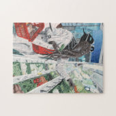 Mind Flayer Grocery Shopping Medium Jigzaag Puzzle Legpuzzel (Horizontaal)