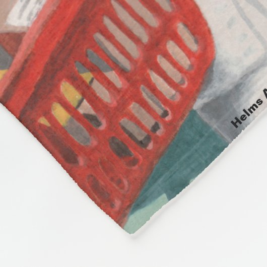 Mind Flayer Grocery Store Fantasy Art Blanket Fleece Deken (Hoek)