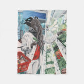 Mind Flayer Grocery Store Fantasy Art Blanket Fleece Deken (Voorkant)