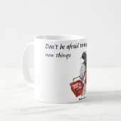 Mind Flayer Grocery Store Fantasy Art Coffee Mok (Voorkant links)