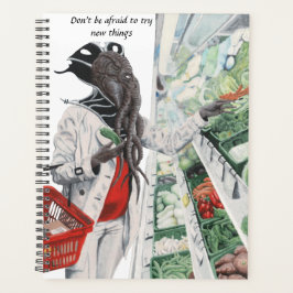 Mind Flayer Grocery Store Fantasy Art Day Planner