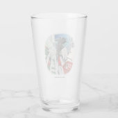 Mind Flayer kruidenierswinkel Fantasy Art Glass Cu Glas (Achterkant)