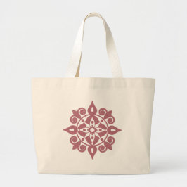 Mind Fresh Mandala Design Grote Tote Bag