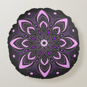 Mind Fresh Mandala Design Rond Kussen