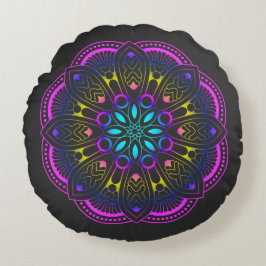 Mind Fresh Mandala Design Rond Kussen