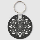 Mind Fresh Mandala Design Sleutelhanger (Voorkant)