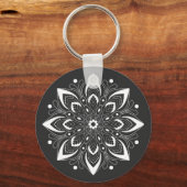 Mind Fresh Mandala Design Sleutelhanger (Voorkant)