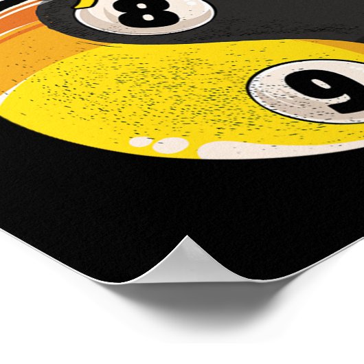 Mind Game Billiards Snooker Cue Stick Pool Billiar Poster (Hoek)