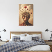 Mind Garden Surreal Portret Canvas Afdruk (Insitu (Slaapkamer))
