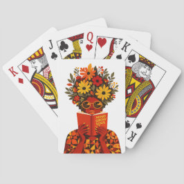 Mind Grow Soul Bloemlezing Afro Vrouw SVG PNG | Pokerkaarten
