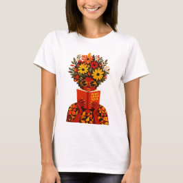 Mind Grow Soul Bloemlezing Afro Vrouw SVG PNG | T-shirt