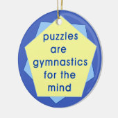 Mind Gymnastiek Keramisch Ornament (Links)