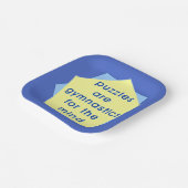 Mind Gymnastiek Papieren Bordje (Gebogen)