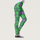Mind Harmony – Ornamental Brain-Heart Fusion Leggings (Rechts)