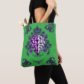 Mind Harmony – Ornamental Brain-Heart Fusion Tote Bag (Dichtbij)