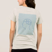 Mind in Pieces: A Puzzle Within Tri-Blend Shirt (Achterkant)