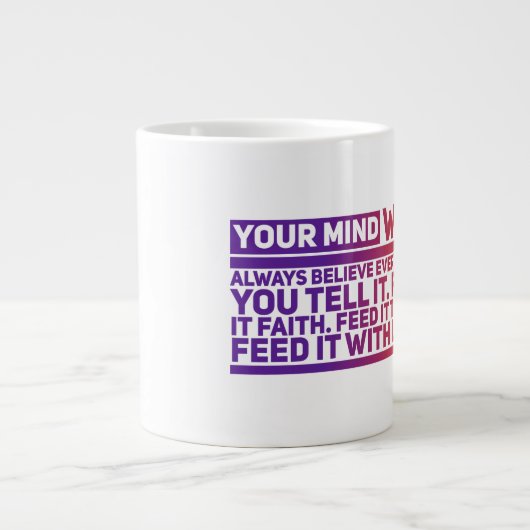 Mind Jumbo Mok (Voorkant)