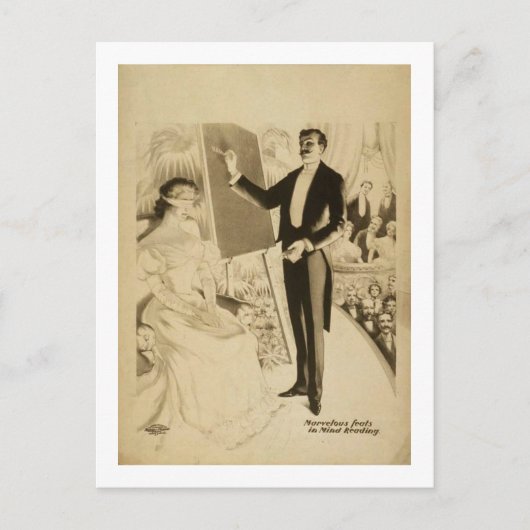 Mind lezen briefkaart (Voorkant)