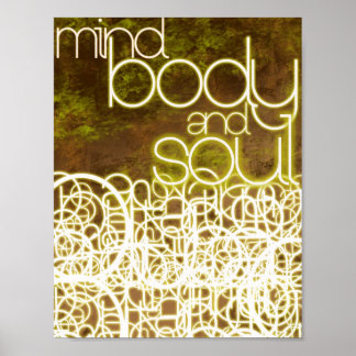 Mind, lichaam en sol poster