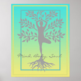 Mind, Lichaam, Soul Meditation Poster