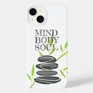 Mind lichaam Zen peerstenen stapel cool Case-Mate iPhone 14 Hoesje