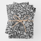 Mind Meld Pattern Wrapping Paper (In situ)