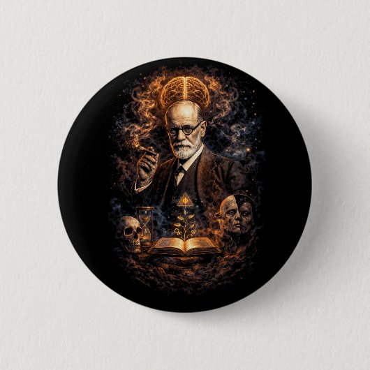 Mind of Fire Ronde Button 5,7 Cm (Voorkant)