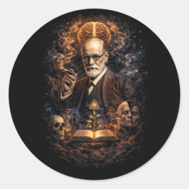Mind of Fire Ronde Sticker