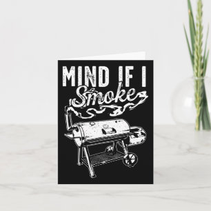 Mind Of I Smoke beroemd gemaakt door Funny BBQ Smo Kaart