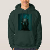 - "Mind of the Machine: Intelligence Unleashed" Hoodie (Voorkant)