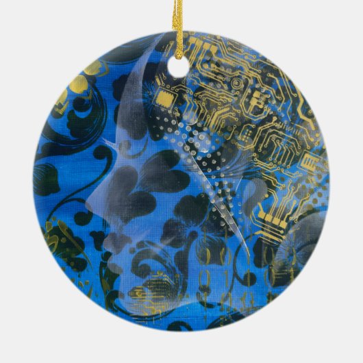 Mind of the Maker Keramisch Ornament (Achterkant)