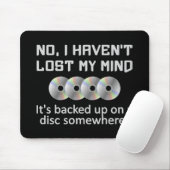 Mind On A Disk Mousepad Muismat (Met muis)