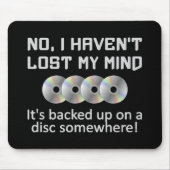 Mind On A Disk Mousepad Muismat (Voorkant)