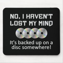 Mind On A Disk Mousepad Muismat