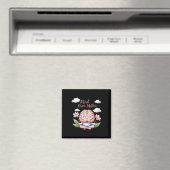 Mind over Cartoon Brain Sticker Magneet (Insitu (Vaatwasser))