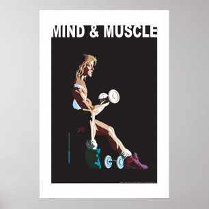 Mind over de Spier Poster