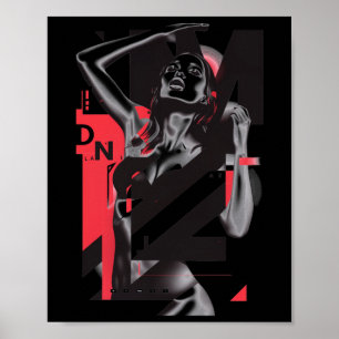 Mind Over - Grafische kunst - Abstract - Straatont Poster