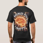 Mind Over Limits – Focus Kracht Motivatie T-shirt (Achterkant)