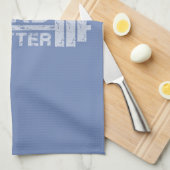 Mind over materie - Motivatie Gym-uitstraling Theedoek (Quarter Fold)