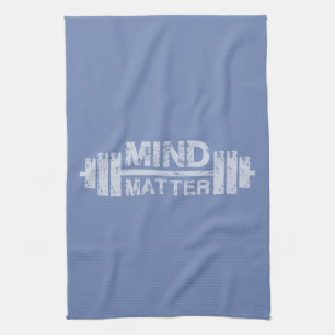 Mind over materie - Motivatie Gym-uitstraling Theedoek