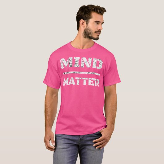 Mind Over Matter Army Bootcamp For Basic Training T-shirt (Voorkant volledig)