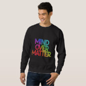Mind over matter branded T-shirt (Voorkant volledig)