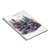 Mind Over Matter Buddha Spiral Photo Notitieboek (Rechterzijde)