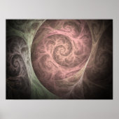 Mind over Matter Fractal Poster (Voorkant)